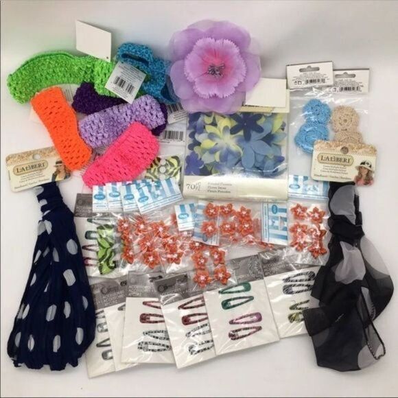 Hair Craft and Accessories Lot Bundle
